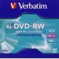 Verbatim DVD-RW 4x, Data 4.7GB Branded
